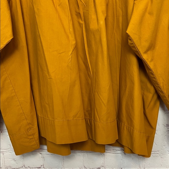 Madewell Square-Neck Top in Bronzed Leaf - Picture 4 of 12